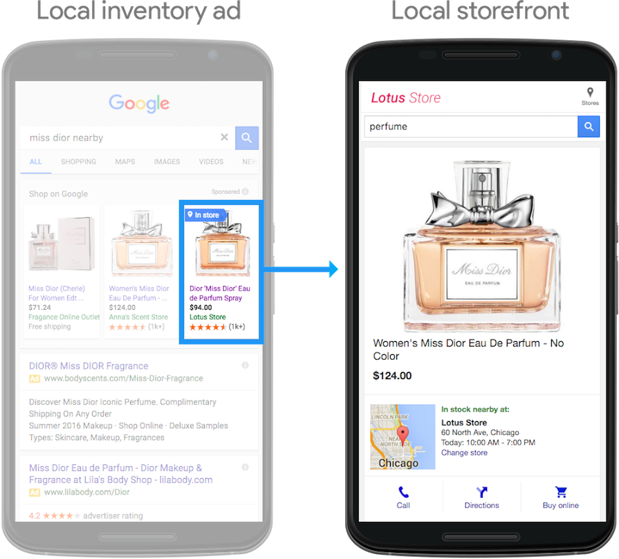 google local ads vs seo